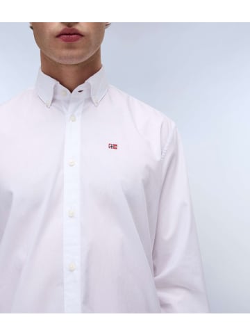 Napapijri Pullover "G-Terra Ls" in Weiß