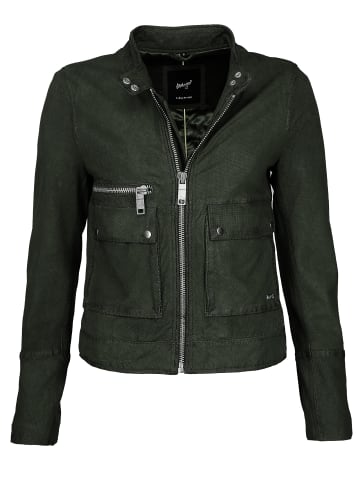 Maze Lederjacke Clermont in petrol