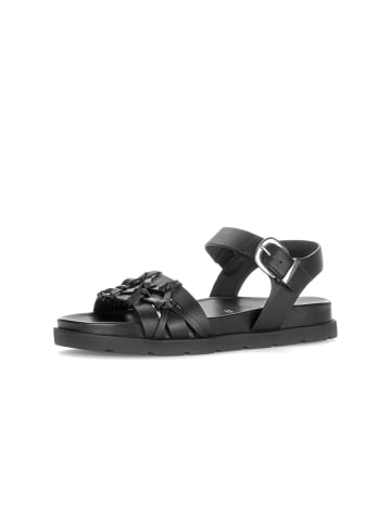 Gabor Plateau Sandalen in schwarz