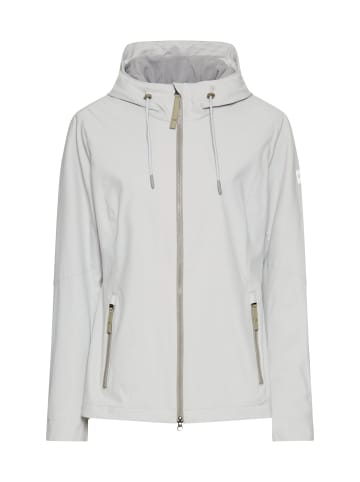 Camel Active Funktionsjacke mit abnehmbarer Kapuze in Silber