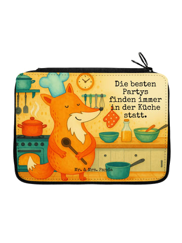 Mr. & Mrs. Panda Federmäppchen Fuchs Koch Design mit Spruch in Weiß