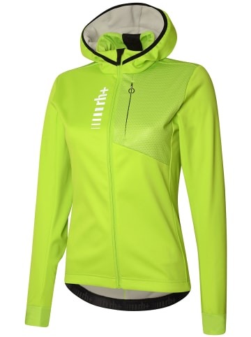 rh+ Radjacke Hooded Soft Shell W Jacket in acid lime