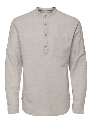 Only&Sons Langarmshirt ONSCAIDEN in Beige