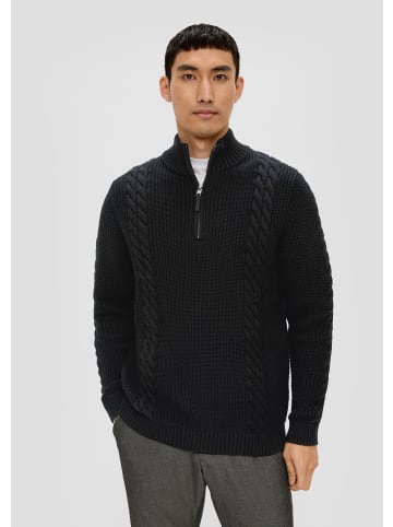 s.Oliver Strickpullover in 9999_schwarz