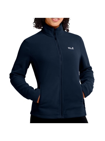 Jack Wolfskin Fleecejacke Taunus 100 Full-Zip in Dunkelblau