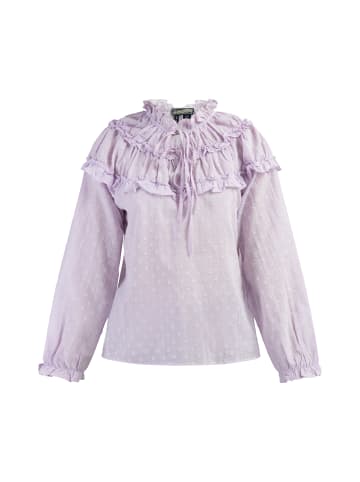 DreiMaster Vintage Bluse in Helllila