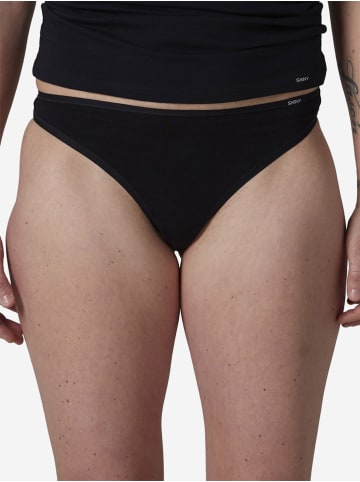 Skiny String Cotton Advantage in Black
