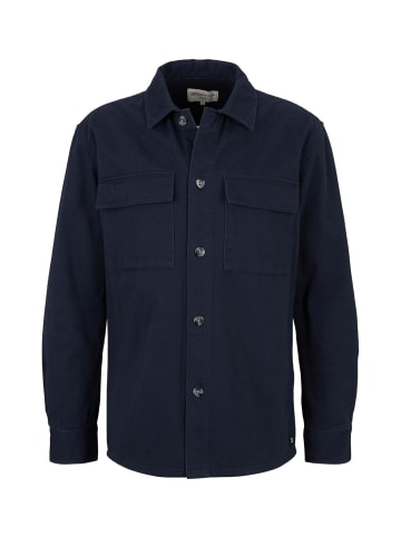 TOM TAILOR Denim Hemd Relaxed Overshirt in Blau