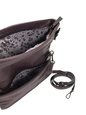 collezione alessandro Clutch " Foldi " in bordeaux