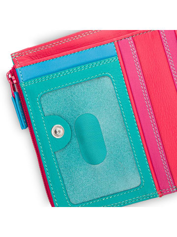 MYWALIT Geldbörse RFID Schutz Leder 9 cm  lipstick