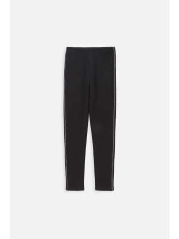 Coccodrillo Leggings mit langen Hosenbein in schwarz