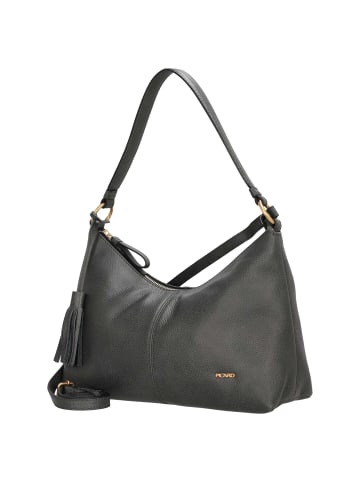 PICARD Calico - Schultertasche 32 cm (schwarz) in schwarz
