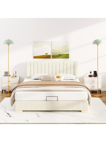 COSTWAY Stehleuchte Wohnzimmer 163cm in Grün