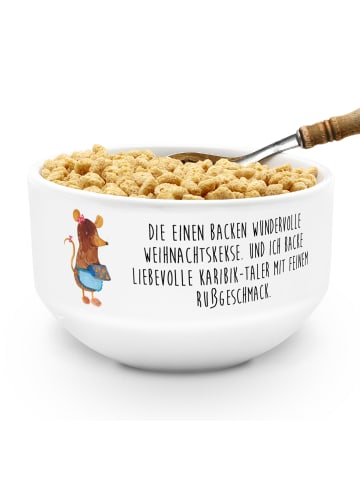 Mr. & Mrs. Panda Müslischale Maus Kekse mit Spruch in Weiß
