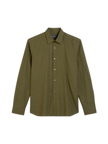 Marc O'Polo Hemd regular in multi/ green mustard