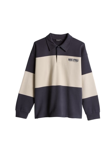 Marc O'Polo TEENS-BOYS Sweatshirt im Polostil in Dark Navy