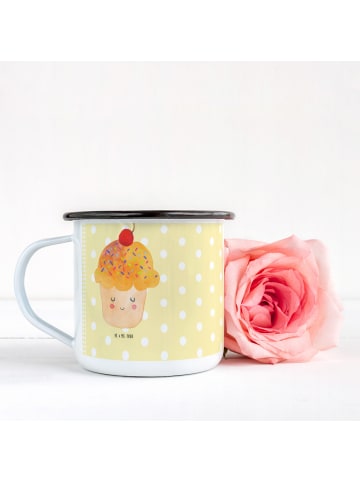 Mr. & Mrs. Panda Pott Cupcake ohne Spruch in Gelb Pastell