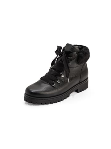 VITAFORM Softnappaleder Stiefeletten in schwarz