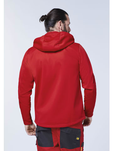 Expand Arbeits Softshelljacke atmungsaktiv - winddicht - wasserabweisend in Rot