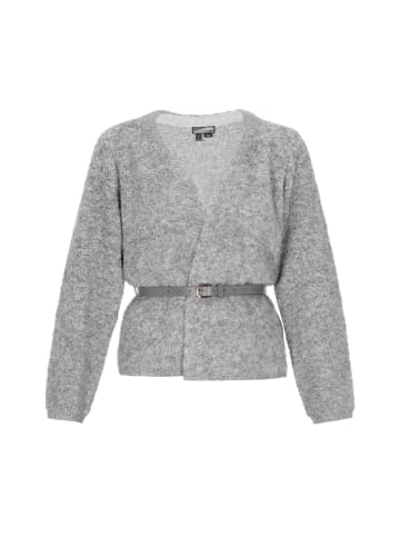 DreiMaster Vintage Women Cardigan in grey melange