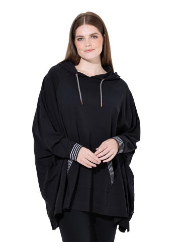 Ulla Popken Loungewear Oberteil in schwarz