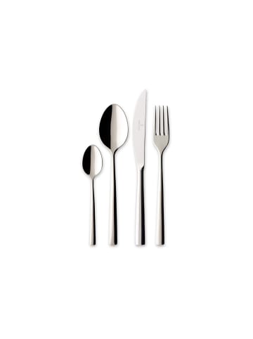 Villeroy & Boch 4-tlg. Tafelbesteck Piemont in Silber
