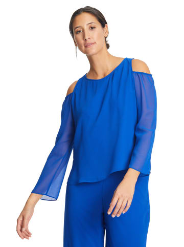 Vera Mont Blusenshirt schulterfrei in Bright Lapis