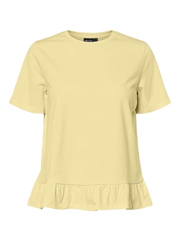 Pieces T-Shirt in French Vanilla