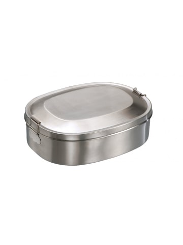 MATO Vesperdose „Break“ Edelstahl Lunchbox 16 x 12 x 5,5 cm in Silber 2