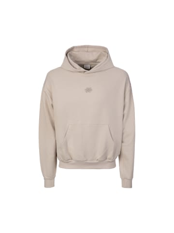 FILLING PIECES Kapuzenpullover Hoodie Boxy Embroidered in beige