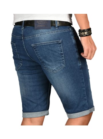 Alessandro Salvarini Jeansshorts Salvarini-Shorts-Multi2 in Dunkelblau