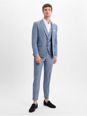 Finshley & Harding Anzughose in blau - 0003