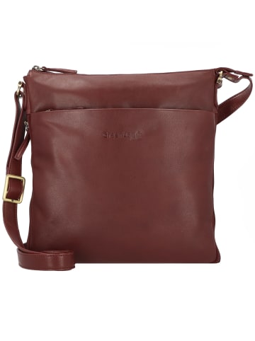 Greenland Nature Nature Umhängetasche Leder 28 cm bordeaux