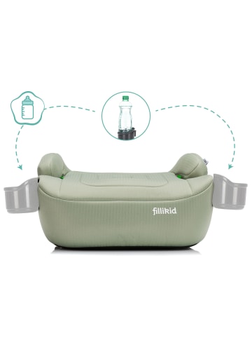 fillikid Sitzerhöhung mit verlängerbarer Isofix i-size Exklusiv in Mint