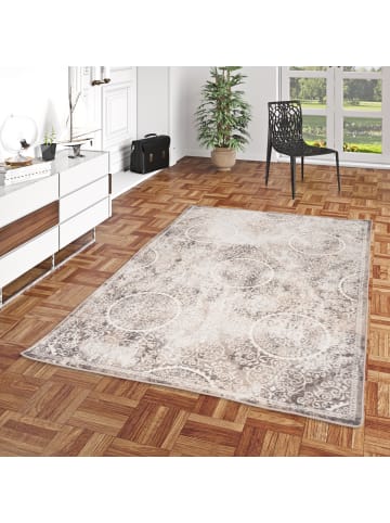 Pergamon Teppich Tawira Vintage Barock in beige