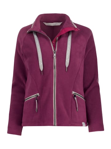 Gina Laura Sweatjacke in pflaume