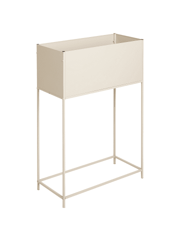 Beliani Indoor Blumentopf TAPIEN in Beige - (W) 70 x (H) 100 x (L) 30 cm