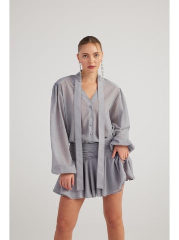 Holly Lolly Kleid in Grau