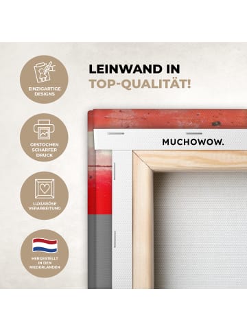 MuchoWow Leinwand bilder Silhouette Liebe (BxH)