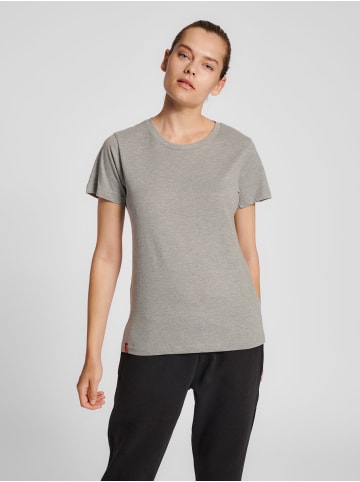 Hummel T-Shirt Hmlred Damen in GREY MELANGE