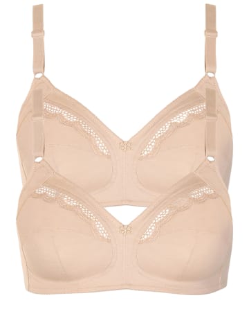 Lisca 2er Pack Soft BH in skin