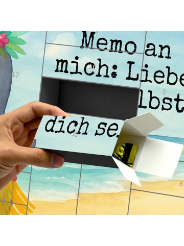 Mr. & Mrs. Panda Adventskalender Selbst Befüllen Pinguin Kokosnu... in Weiß