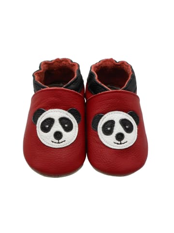 Yalion Baby Krabbelschuhe in Panda Rot