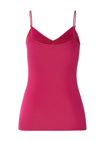 Hanro Spaghettitop Cotton Seamless in light sangria