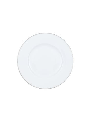 Villeroy & Boch Frühstücksteller Anmut Platinum No.1 ø 22,5 cm weiß in weiß