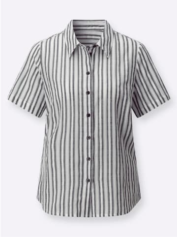 WITT WEIDEN Gestreifte Bluse in schwarz-weiß-gestreift