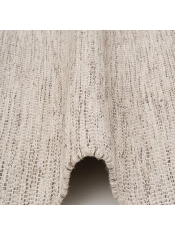 Pergamon Natur Teppich Wolle Kiruna in Taupe