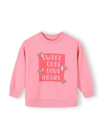 Minoti Sweatshirt 30FLEECE112 in hellpink