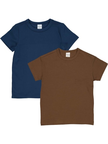 Fred´s World by GREEN COTTON T-Shirt 2er-Pack in Navy/Coconut