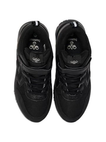 Hummel Klettverschluss Root Tex Draußen Kinder in BLACK/BLACK